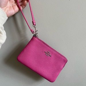 Coach Pink Hand Wallet